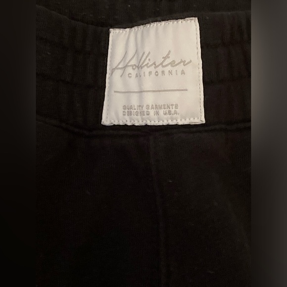 Hollister Black Sweat Pants - Picture 1 of 5